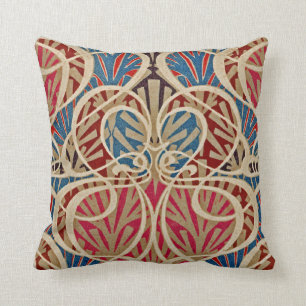 Art Nouveau Pattern #10 at Emporio Moffa Cushion