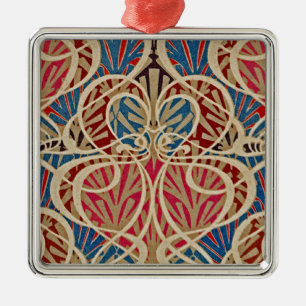 Art Nouveau Pattern #10 at Emporio Moffa Metal Tree Decoration