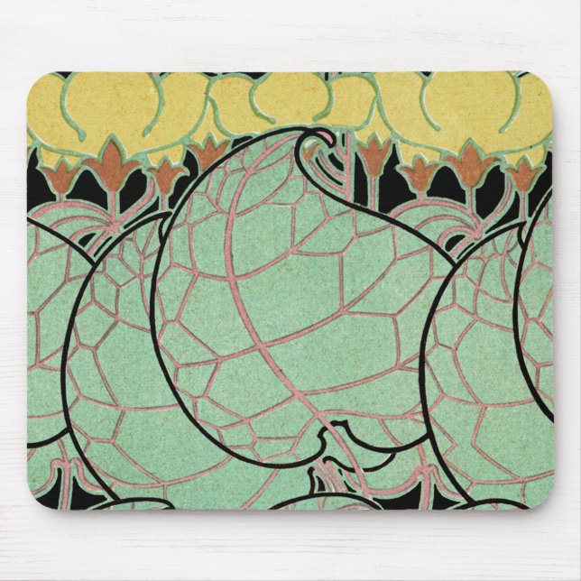 Art Nouveau pattern #10 Mouse Mat (Front)