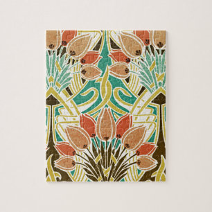 Art Nouveau pattern #11 Jigsaw Puzzle