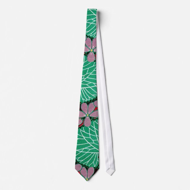 Art Nouveau Pattern #12 at Emporio Moffa Tie (Front)