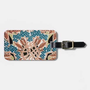 Art Nouveau pattern #12 Luggage Tag