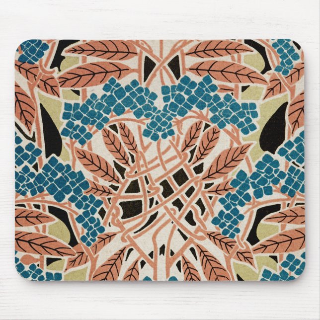 Art Nouveau pattern #12 Mouse Mat (Front)