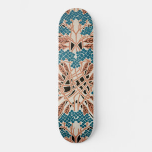Art Nouveau pattern #12 Skateboard