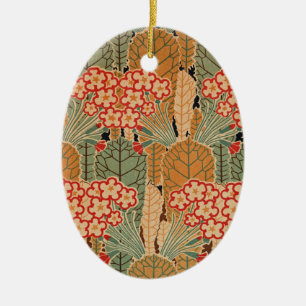 Art Nouveau Pattern #1 at Emporio Moffa Ceramic Tree Decoration