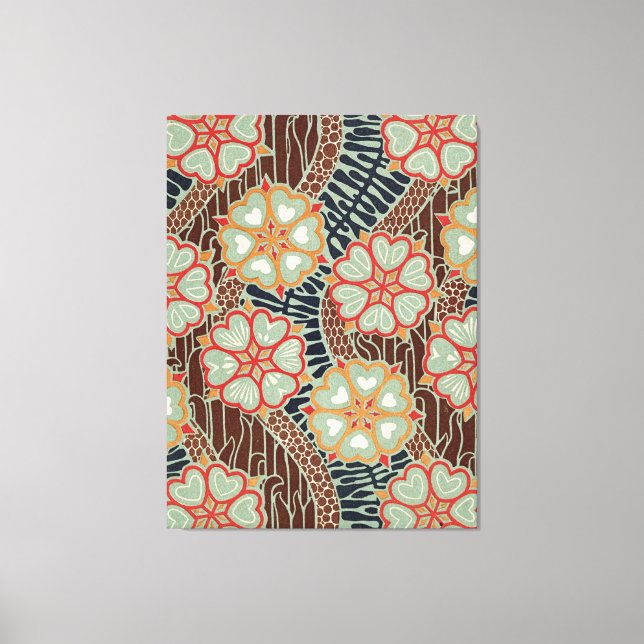 Art Nouveau Pattern #2 at Emporio Moffa Canvas Print (Front)
