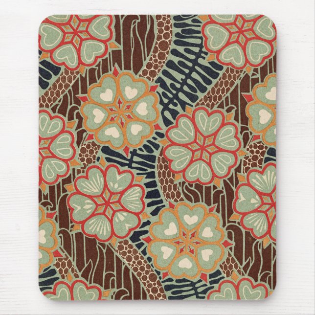 Art Nouveau Pattern #2 at Emporio Moffa Mouse Mat (Front)
