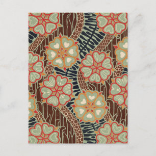 Art Nouveau Pattern #2 at Emporio Moffa Postcard