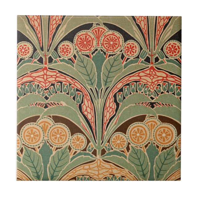 Art Nouveau Pattern #3 at Emporio Moffa Tile (Front)