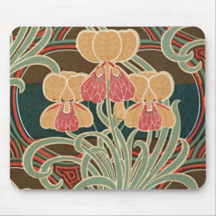 Art Nouveau Pattern #4 at Emporio Moffa Mouse Mat