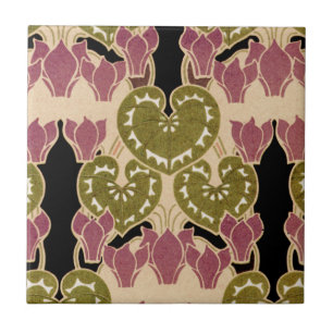 Art Nouveau pattern #4 Tile