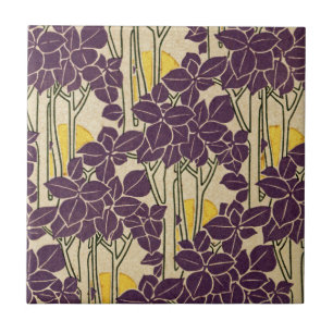 Art Nouveau pattern #5 Tile