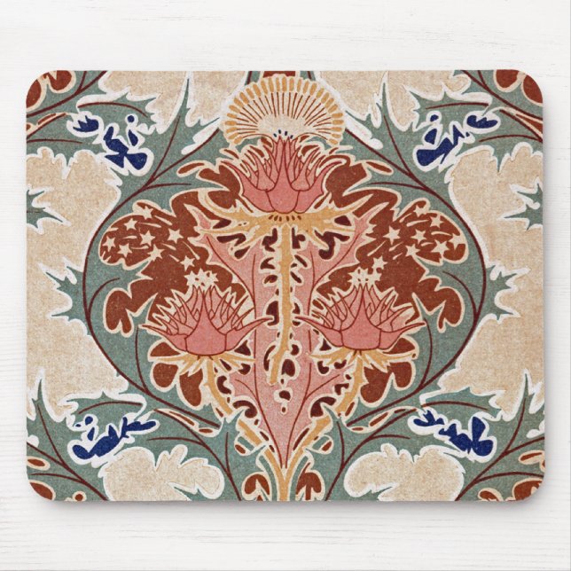 Art Nouveau Pattern #6 at Emporio Moffa Mouse Mat (Front)