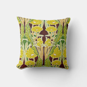 Art Nouveau Pattern #7 at Emporio Moffa Cushion