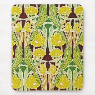 Art Nouveau Pattern #7 at Emporio Moffa Mouse Mat