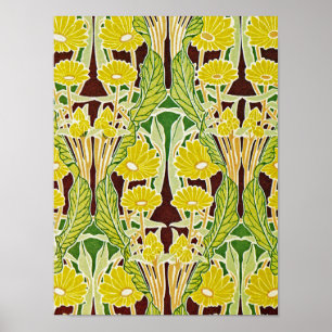 Art Nouveau Pattern #7 at Emporio Moffa Poster