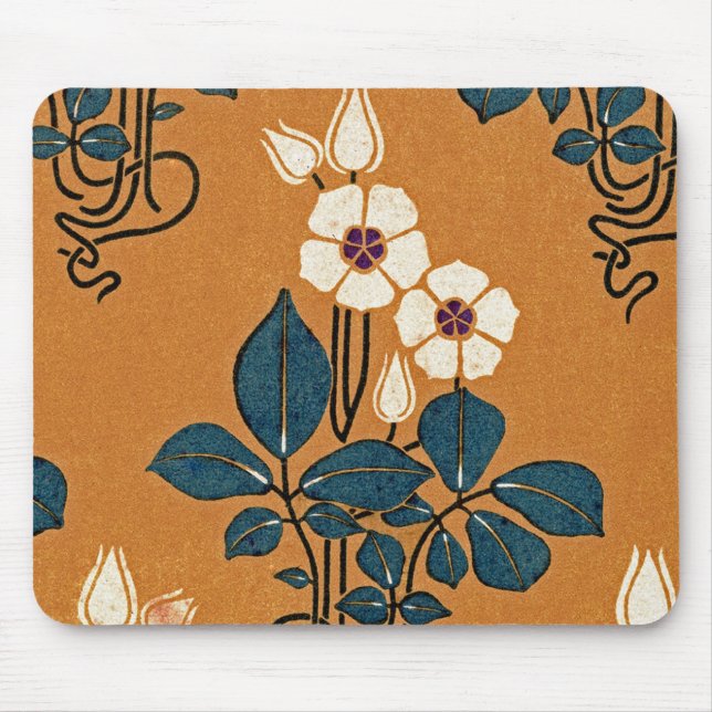 Art Nouveau pattern #7 Mouse Mat (Front)