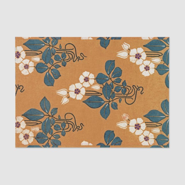 Art Nouveau pattern #7 Tissue Paper (Front)