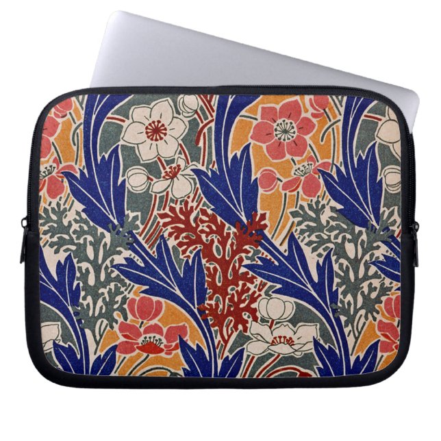 Art Nouveau Pattern #8 at Emporio Moffa Laptop Sleeve (Front)