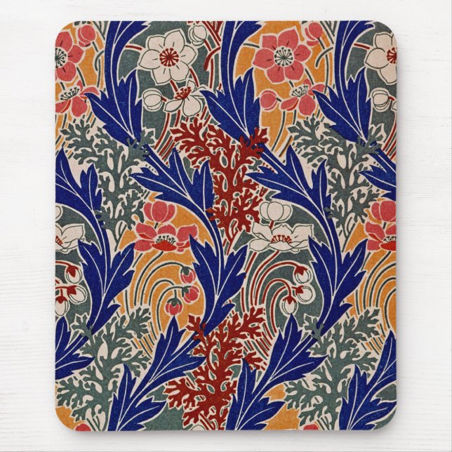 Art Nouveau Pattern #8 at Emporio Moffa Mouse Mat (Front)