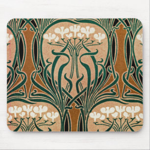 Art Nouveau pattern #9 Mouse Mat