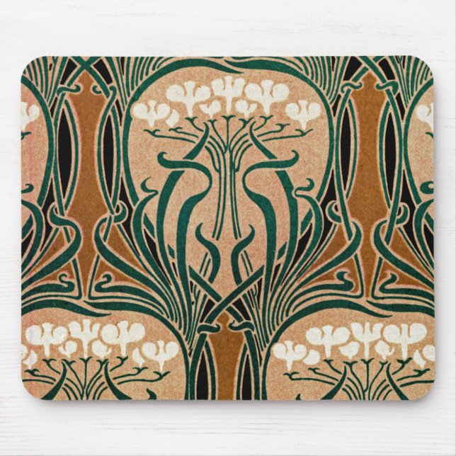 Art Nouveau pattern #9 Mouse Mat (Front)