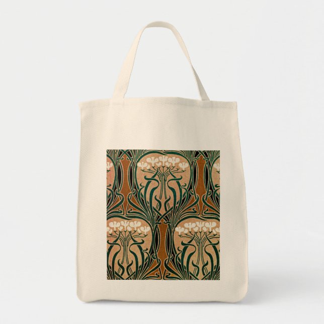 Art Nouveau pattern #9 Tote Bag (Front)