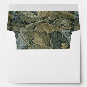 Art nouveau pattern of William Morris,vintage,bell Envelope