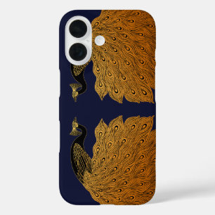 Art Nouveau Peacock Will Bradley iPhone 16 Case