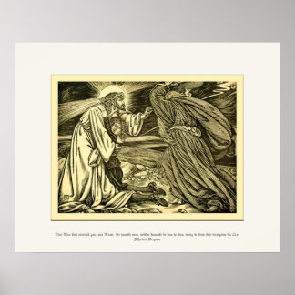 Art Nouveau Pilgrim's Progress ~ Vintage Fine Art Poster