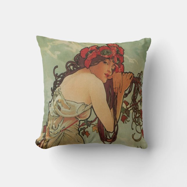Art Nouveau Pillow (Front)