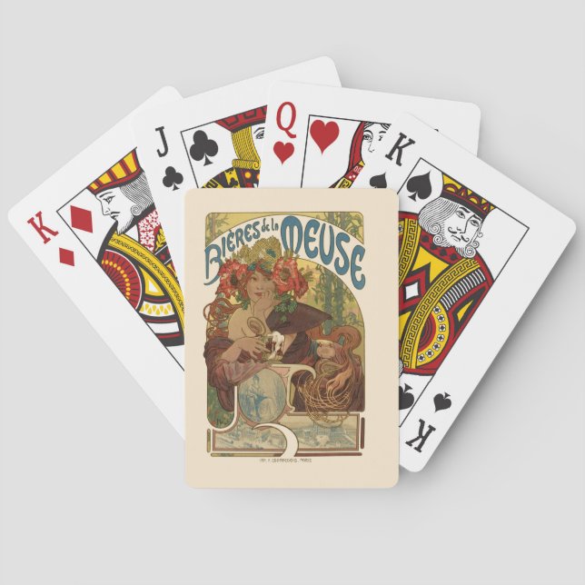 Art Nouveau Playing Cards (Back)