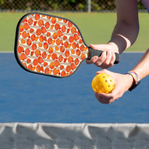 Art Nouveau Poppies Pickleball Racket Paddle