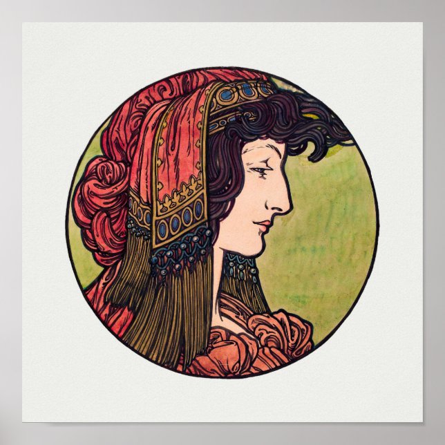 Art Nouveau Poster (Front)