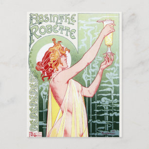Art Nouveau Poster Postcard