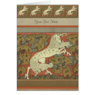 Art Nouveau Prancing Horse - Customise