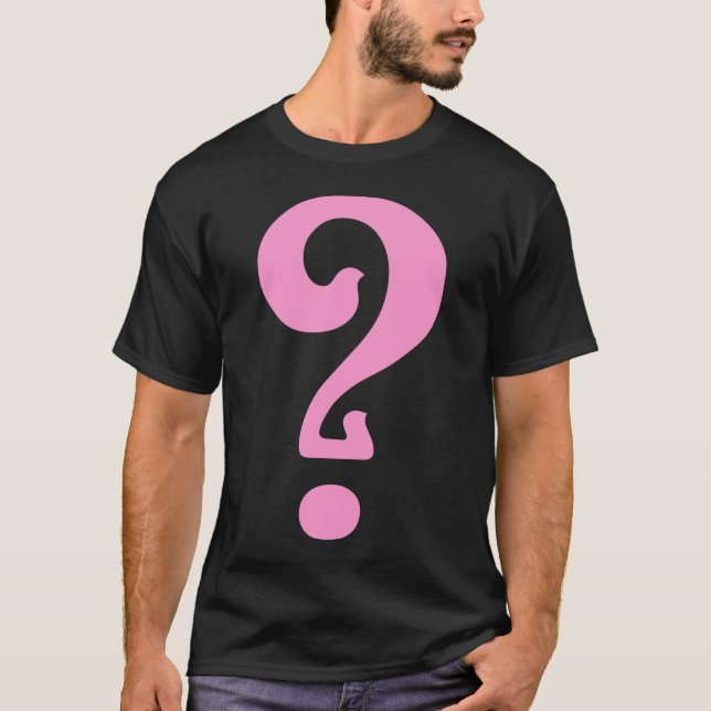 Art Nouveau Question Mark T-Shirt (Front)