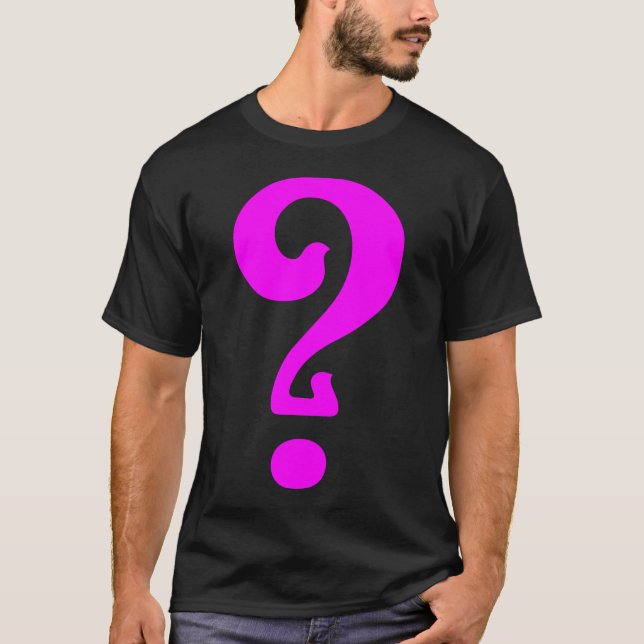 Art Nouveau Question Mark T-Shirt (Front)
