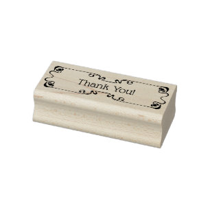 Art Nouveau Rubber Stamp