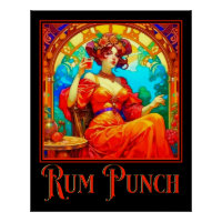 Art Nouveau Rum Punch