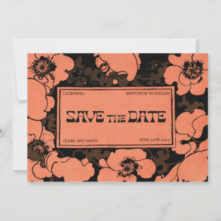 Art Nouveau  Save The Date