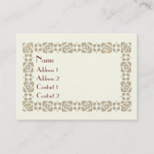 Art Nouveau Season's Greetings