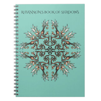Art Nouveau Serpent Book of Shadows Whimsigoth