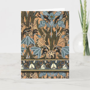 Art Nouveau 'Snowdrops' Card