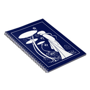 Art Nouveau Sorceress Notebook