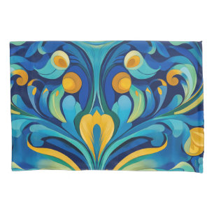 Art Nouveau  Standard Pair Pillowcases