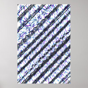 Art Nouveau Styles OP Art Pattern  Poster
