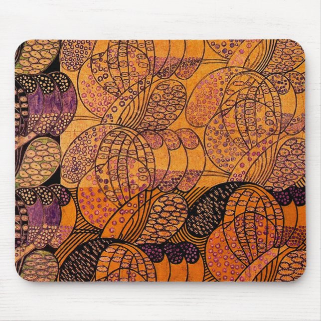 Art Nouveau Stylised Daisies - Mousepad (Front)