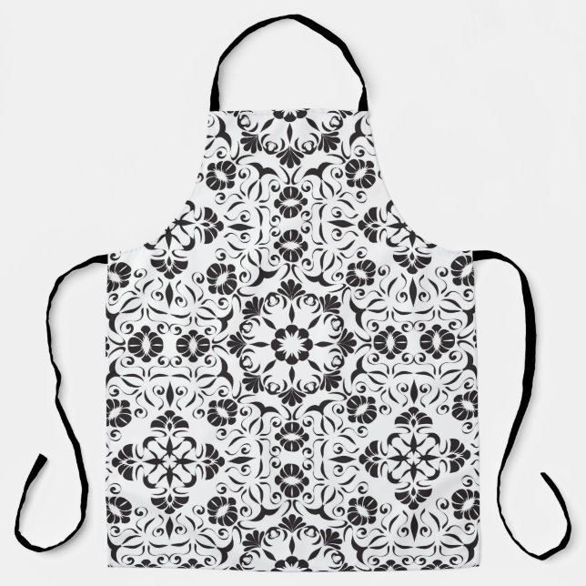 Art Nouveau: Stylised Vintage Elements Apron (Front)