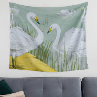 Art Nouveau Swans